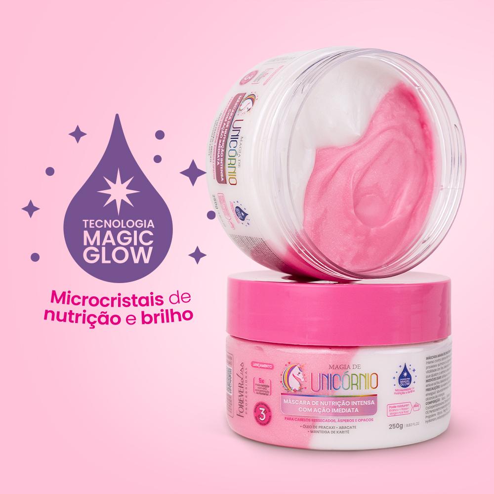 Kit Nutrição Magia de Unicórnio GANHE Adesivos Forever Liss - 4