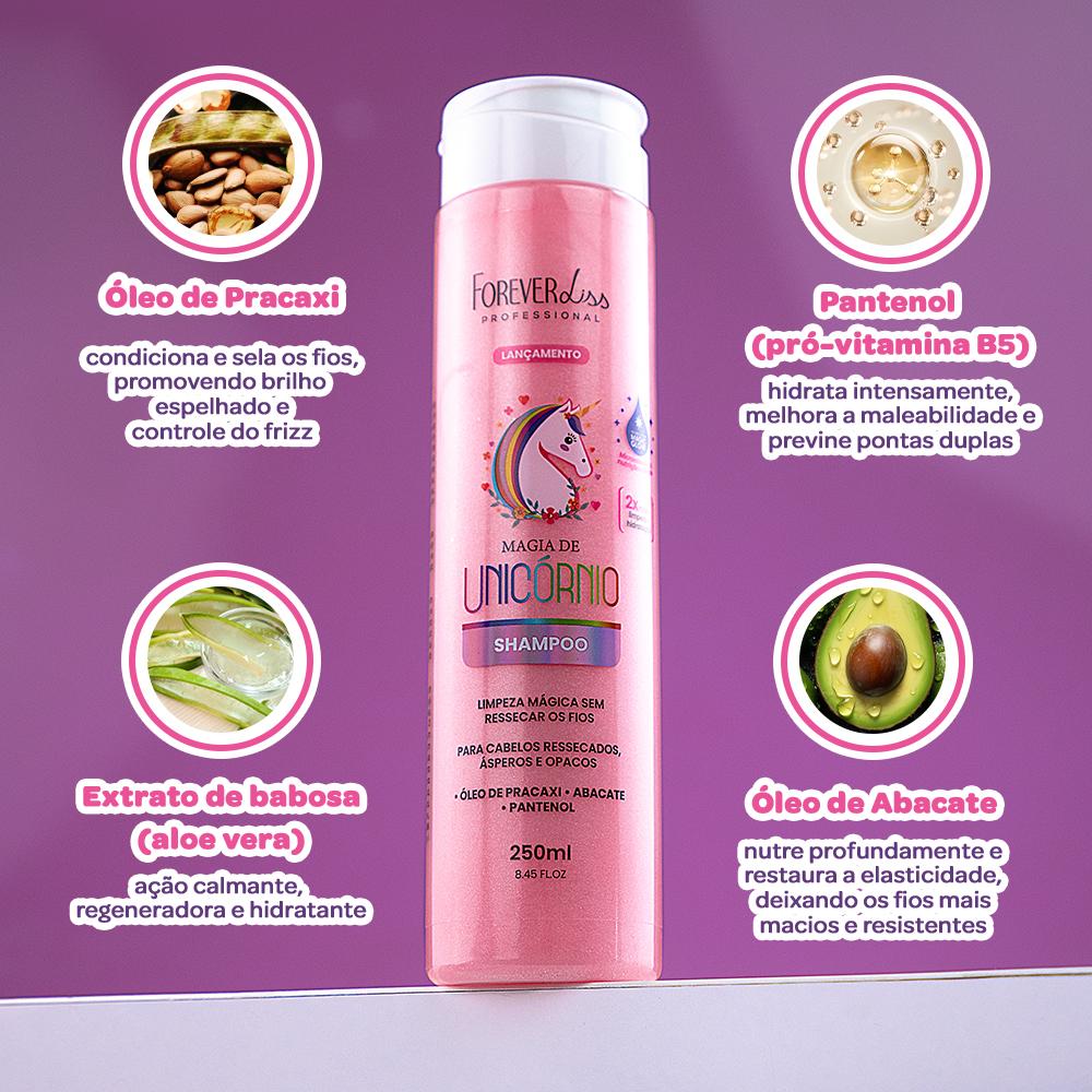 Shampoo Magia De Unicórnio Forever Liss 250ml - 2