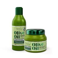 Kit Olive Oil Shampoo 300Ml E Máscara 250G Forever Liss - 1