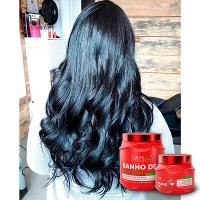 Kit Banho De Morango Profissional Brilho Extremo Forever Liss - 4