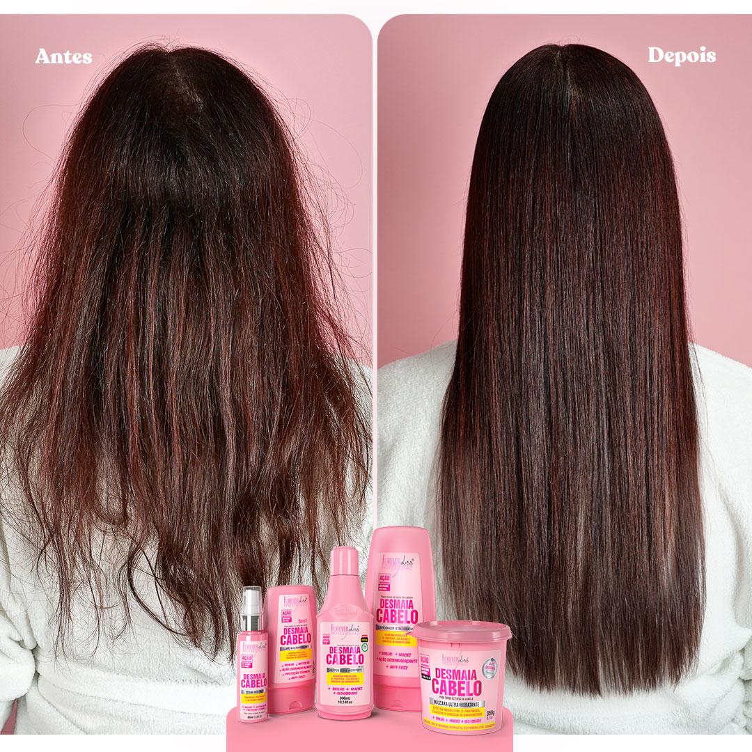 Kit Desmaia Cabelo Anti Frizz E Volume Forever Liss - 3