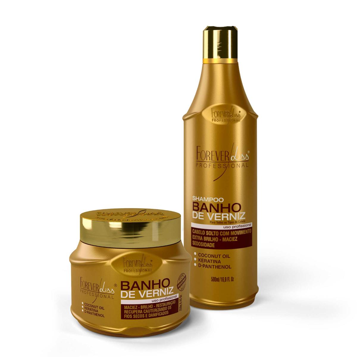 Kit Banho de Brilho Forever Liss - 1
