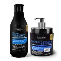 Kit Shampoo e Máscara Blindagem Capilar Forever Liss - 1