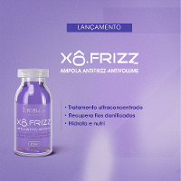 Kit de Ampola Xô Frizz e Desmaia Cabelo 2.0 Forever Liss - 5