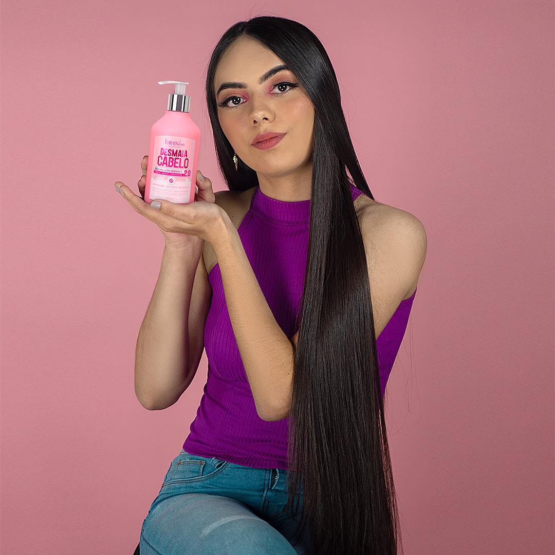 Combo com 3 Ampolas Desmaia Cabelo 2.0 Forever Liss - 4