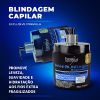 Kit Escova Semi Definitiva Zero com Blindagem Forever Liss - 5