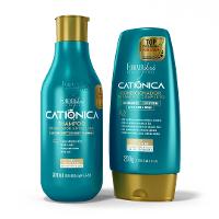 Kit Shampoo e Condicionador Catiônica Forever Liss - 1