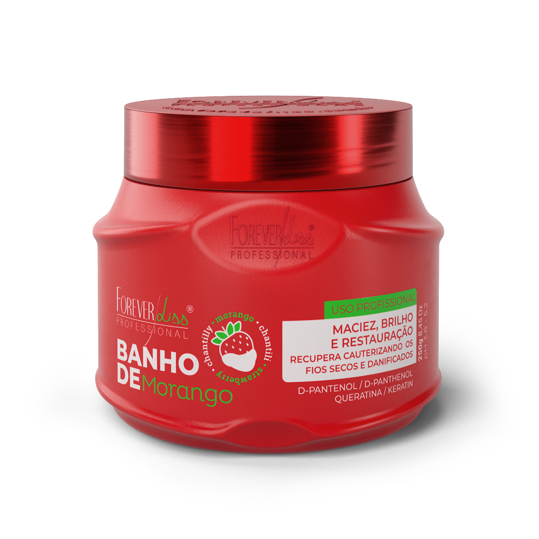 Máscara Banho De Verniz Morango Forever Liss 250G - 1