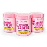 Combo Com 3 Máscara Desmaia Cabelo Forever Liss - 1