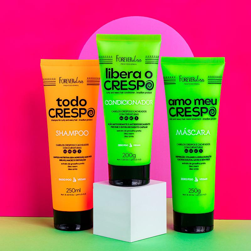 Condicionador Para Cabelos Crespos Forever Liss 200g - 3