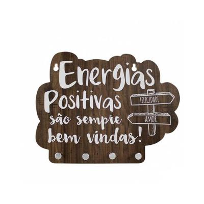 Porta-Chaves "Energias Positivas" - Kathavento