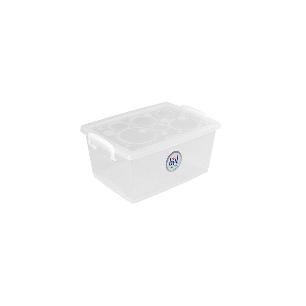 Mini Organizador com Alça e Trava Bel Cristal 650ml - Ordene - 1
