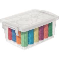 Mini Organizador com Alça e Trava Bel Cristal 650ml - Ordene - 2