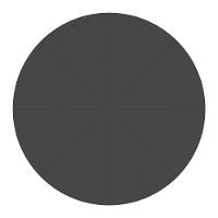 Tábua de Corte Pizza em Polipropileno Cinza - Tramontina - 3