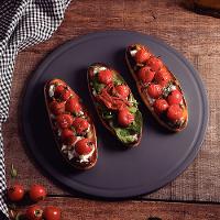 Tábua de Corte Pizza em Polipropileno Cinza - Tramontina - 6