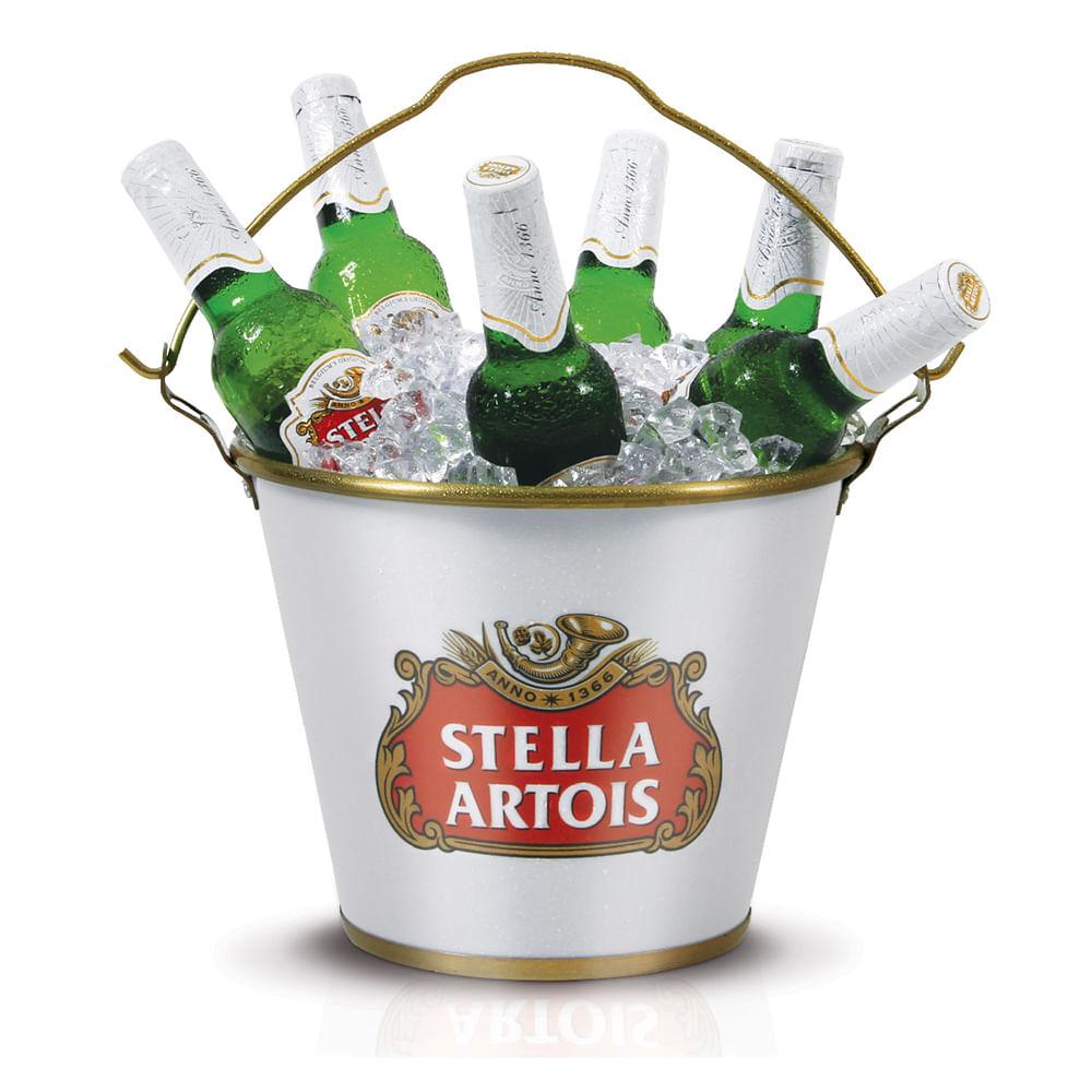 Balde para Cerveja em Alumínio 6L Stella Artois - Alumiart Falcão - 1