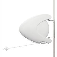 Varal Retrátil Plástico para Fixar Branco 15m - Ordene - 2