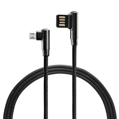 Cabo Gamer Micro USB de Nylon Trançado Warrior 1,2M Preto - Multilaser