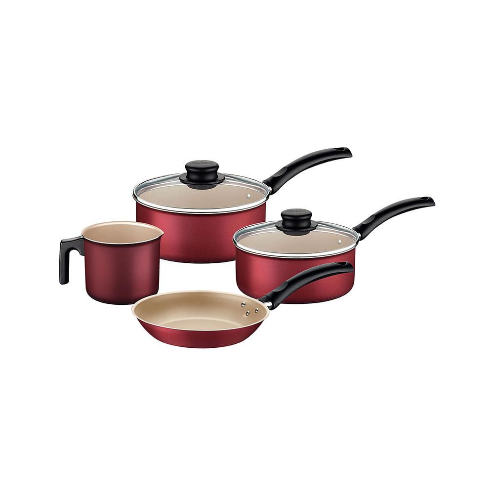 Jogo de Panelas Alumínio 4 Peças - Tramontina - 1