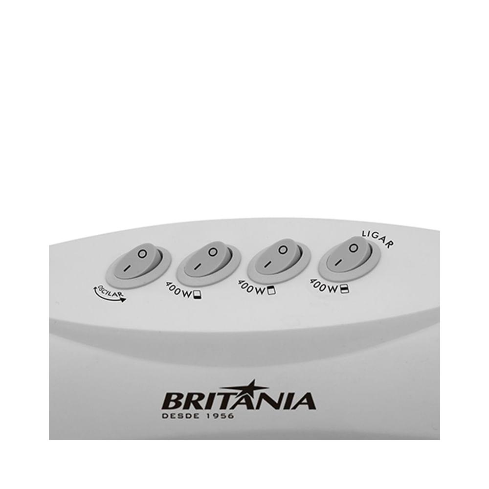Aquecedor de Ar 3 Níveis Branco 220V - Britânia - 3