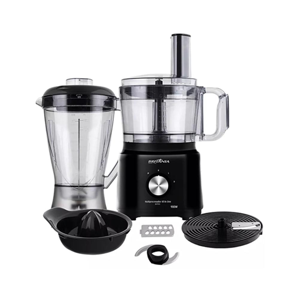 Multiprocessador All In One 900W Preto - Britânia - 1