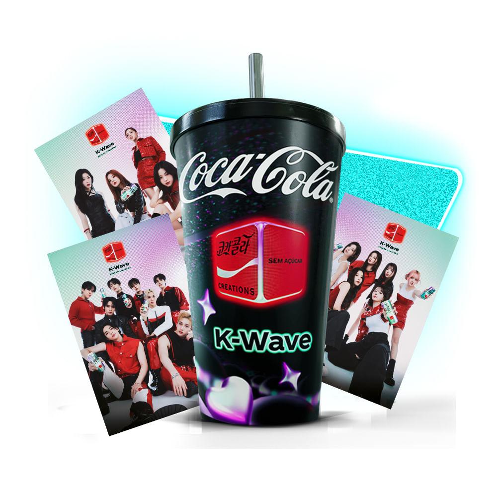 Copo Coca Cola K-wave 2024 550ml - Cinemark - 1