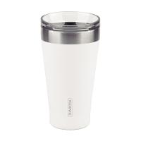 Copo Térmico Exata em Aço Inox Branco sem Tampa 550ml - Tramontina - 1