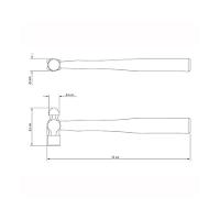 Martelo de Bola 200g Basic com Cabo em Madeira Envernizada - Tramontina - 3
