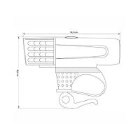 Lanterna de Led Recarregável para Bicicleta - Tramontina - 4