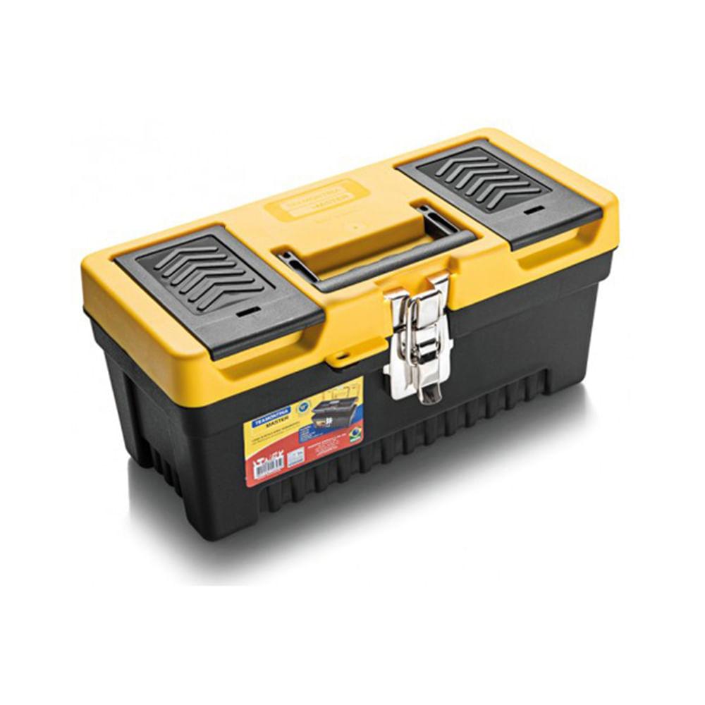 Caixa Plástica para Ferramentas com Bandeja Removível Injetada 13" - Tramontina - 1