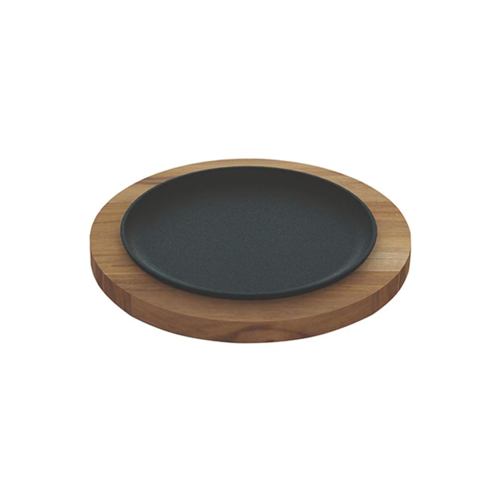 Mix Grill Redondo de Madeira - Tramontina - 1