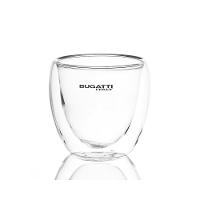 Conjunto de Xícaras de Vidro com Dupla para Café Expresso 80ml 2pçs - Bugatti - 2