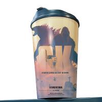 Copo Godzilla Vs Kong com Tampa 750ml - Cinemark - 1