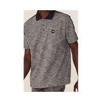 Polo Especial Masculina Estampada Marinho 9687B - HD - 1