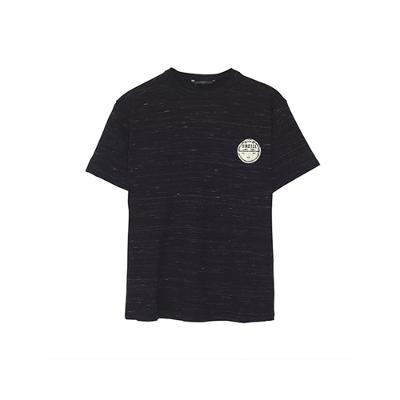 Camiseta Especial Juvenil Masculina Estampada Record Preta 5114A - O'Neill