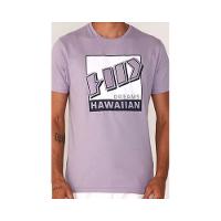 Camiseta Básica Masculina Estampada Lilas 9646A - HD - 1