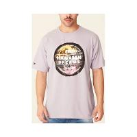 Camiseta Básica Masculina Estampada Lilas 9648A - HD - 1