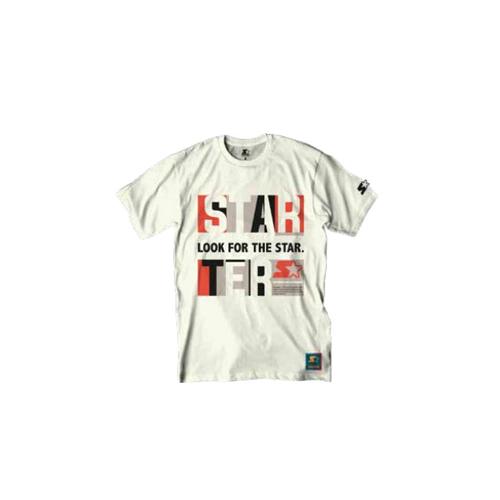 Camiseta Básica Masculina Estampada Off White T720A - Starter