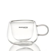 Conjunto de Xícaras de Café Expresso Parede Dupla com Alça 100ml 2pçs - Bugatti - 2