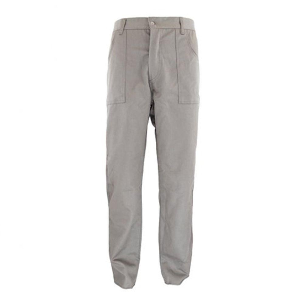 Calça em Brim Cinza com Bolso Tamanho M - Tecmater - 2