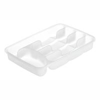 Porta Talher Plástico sem Tampa Casar Branco - Sanremo - 1