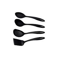 Jogo de Utensílios Ability em Nylon Preto 4pçs  - Tramontina - 1