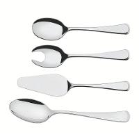 Conjunto de Utensílios em Aço Inox com Acabamento Alto Brilho Mônaco 4pçs - Tramontina - 1