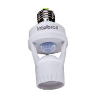Sensor de Presença para Iluminação com Soquete 360º Branco - Intelbras - 1