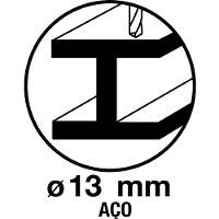 Martelete Perfurador Rompedor 1050W 1" com Encaixe Rápido SDS Plus 4 Funções com Maleta - Tramontina - 10