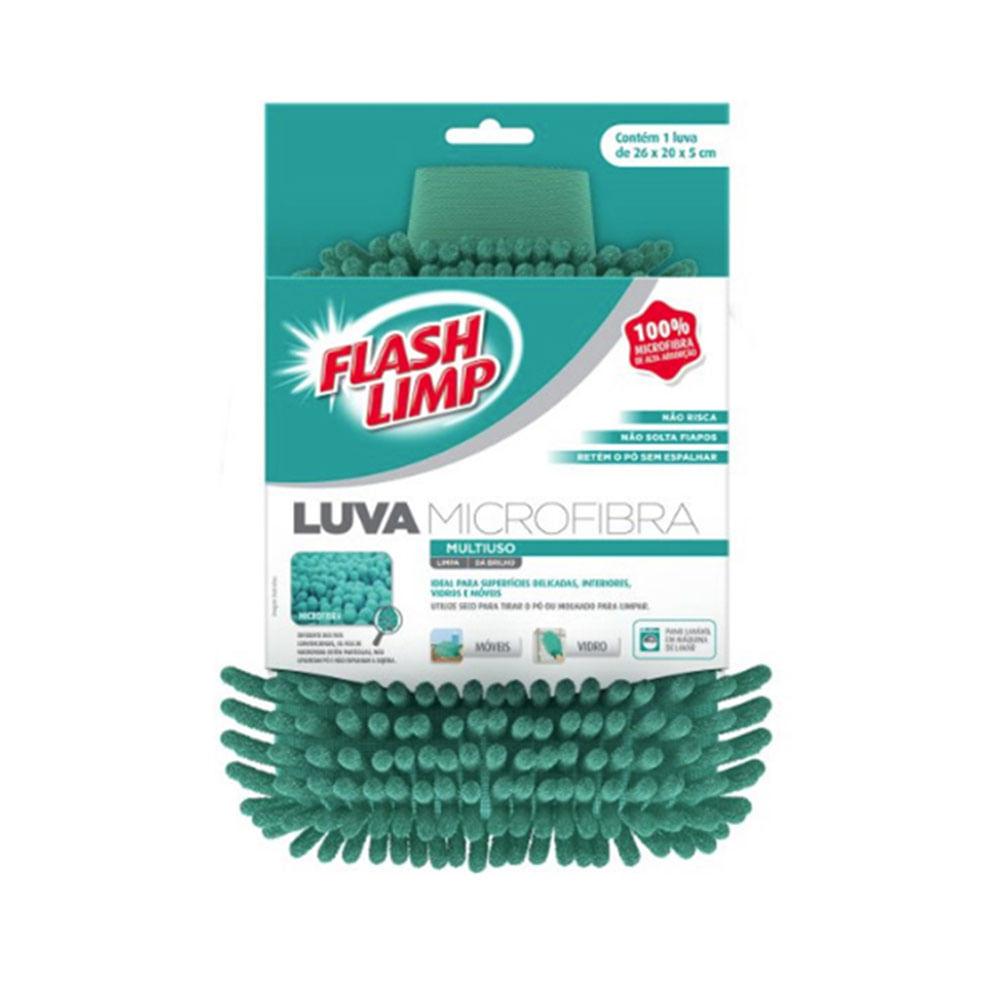 Luva Multiuso de Microfibra - FlashLimp - 1