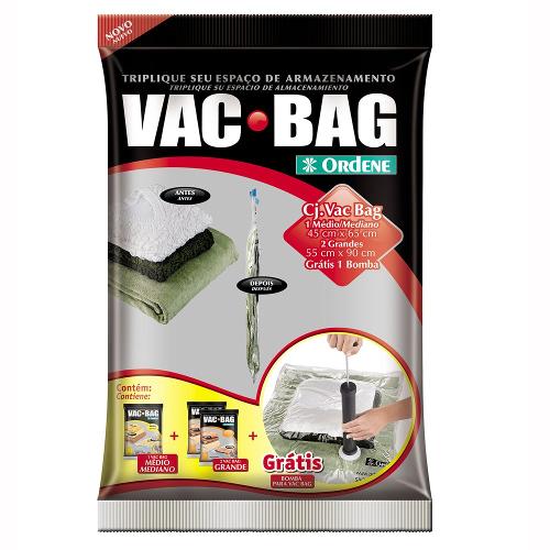 Conjunto Vac Bag Tamanhos Sortidos - Ordene