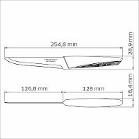 Faca para Desossar LYF em Inox e Cabo de Polipropileno PCR Verde Natureza 5pol - Tramontina - 2
