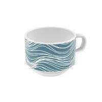 Xícara Chá Clarice em Porcelana Decorada 240 ml - Tramontina - 3