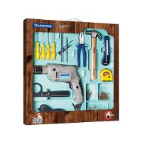 Kit de Ferramentas com Furadeira de Impacto 1/2pol 500W 100pçs 110V - Tramontina - 1